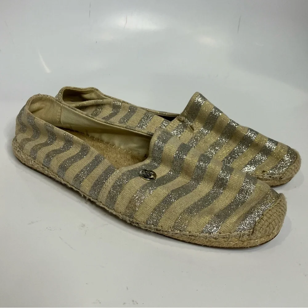 Michael Michael Kors‎ Kendrick slip on espadrille shoes size 7.5